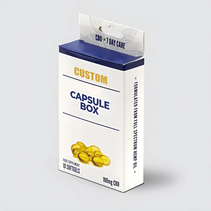 CBD Capsules Boxes - Image 4