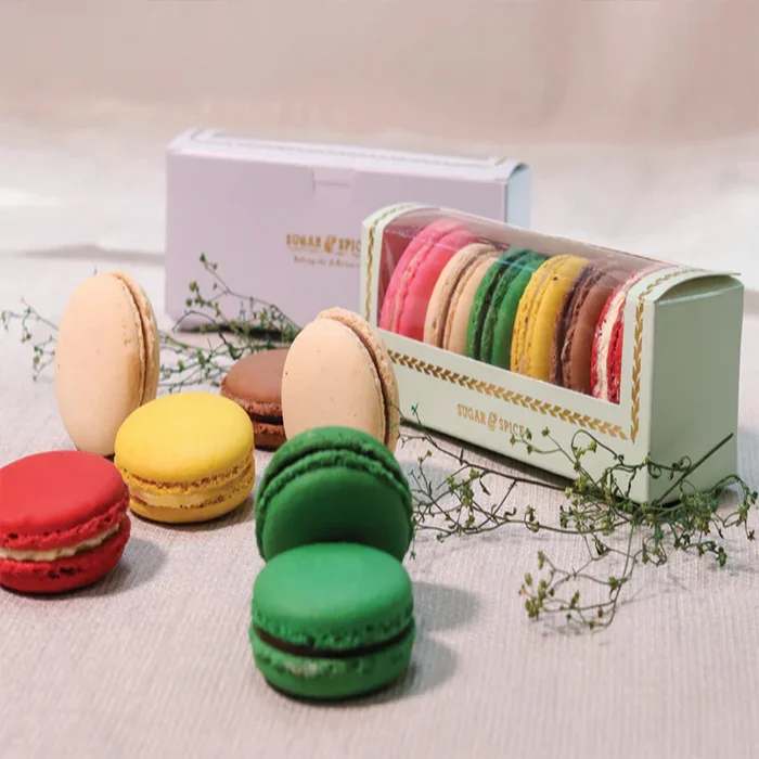 Kraft Macaron Boxes - Image 2